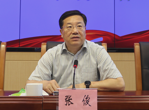 张俊副主任出席全市土壤污染防治法执法检查工作会议