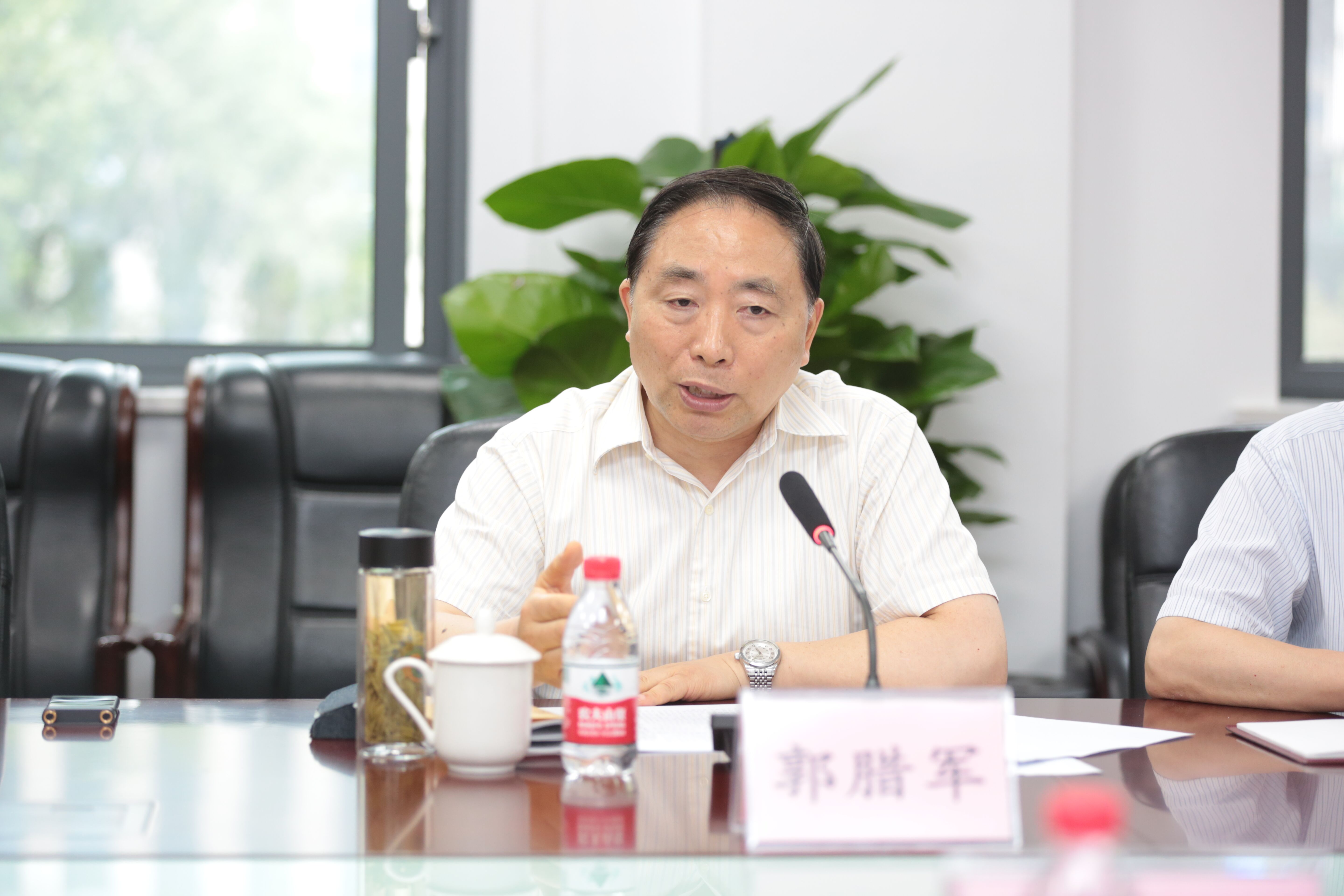 郭腊军副主任带队视察检查安全生产工作